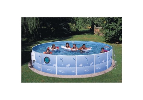 Swim N' Play 15ft x 36in Above Ground Pool with Port Hole