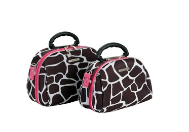 2 PC. Pink Giraffe Cosmetic Set, Luca Vergani