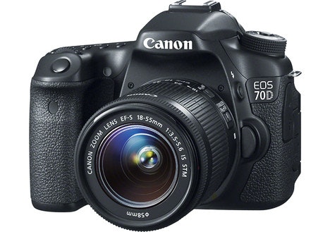 Canon EOS 70D Digital SLR Camera with 18–55mm IS STM Lens