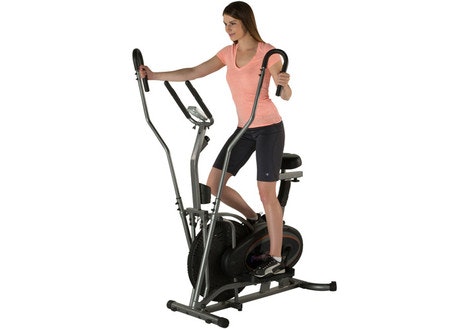 Fitness Reality 2-In-1 Air Elliptical and Exercise Bike