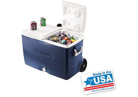 Rubbermaid 5-Day 50-Quart Wheeled Cooler