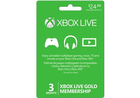 DealDash™ - 3 Month Xbox Live Gold Membership for Xbox 360 / Xbox One