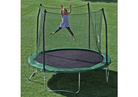Skywalker Trampolines Round Trampoline and Safety Enclosure